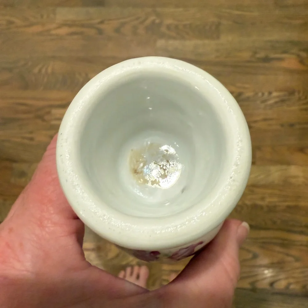 Floral Ceramic Egg Cup